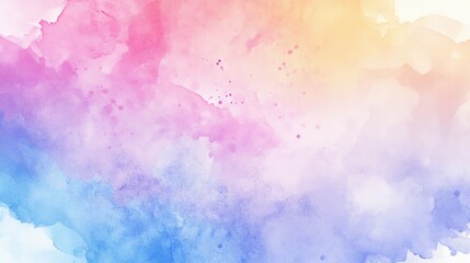Vibrant Watercolor Background