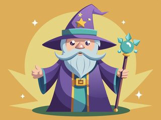 Cartoony wizard 