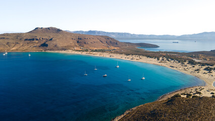 Fototapeta premium Elafonisos , Simos Beach