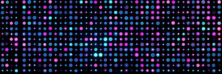 Obraz premium purple and blue abstract round shiny dot background