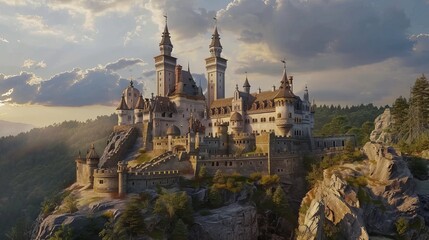 castle with Renaissance architecture