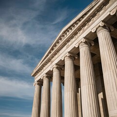 Architectural Structure of Law Buildings: A Closeup Look, Exploring the Intricate Architectural Details of Law Buildings, A Closeup View of the Architectural Structure of Law Buildings, 