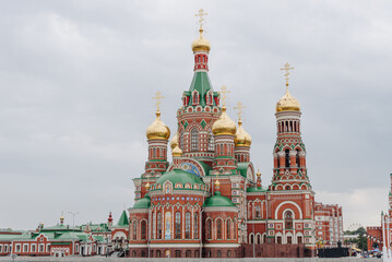 Fototapeta premium Annunciation Cathedral, Orthodox Church in Yoshkar-Ola