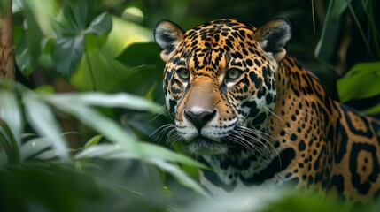 Obraz premium Guided wildlife tour showcasing exotic animals in their native environment, emphasizing ecotourism principles