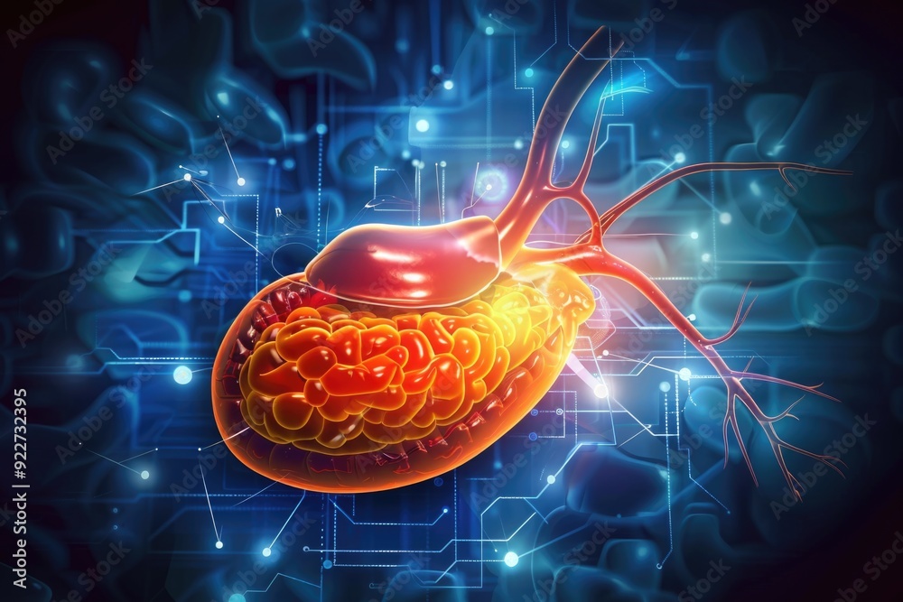 Poster A unique anatomical representation of a human heart containing a brain, suggesting a connection between emotions and intellect