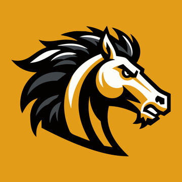 Dynamic Colt Vector Sports Mascot Logo: Enhance Your Team's Spirit with Professional Design
