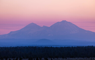 Colorful Sunset in Oregon, USA