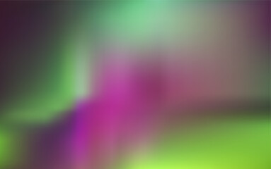 Aurora Borealis background. Abstract blurred image in The Northern Lights colors.