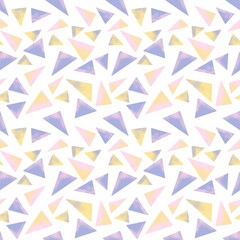 Seamless abstract geometric pattern. Triangular pattern, mosaic background.