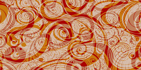 Abstract pattern. Illustration for printing on wall decorations. For use in graphics.