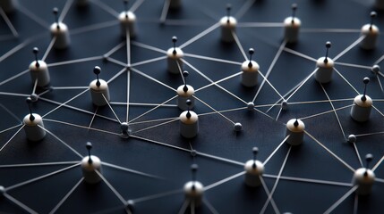 networking concept still life composition