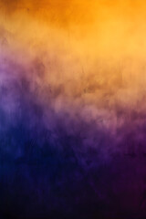 Fototapeta premium Transition of Colors: A Mesmerizing Rich Gradient from Dark Purples and Blues to Warm Oranges and Yellows