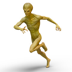 エイリアン　3DCGレンダリング