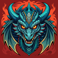 Dragon logo, esport logo, esports logo, dragon symbol, red dragon, emblem, gaming logo, team icon, devilish, team logo, dragon mascot, game logo, mascot logo, badge, devil, mascot design, fire dragon,