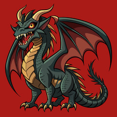 Dragon logo, esport logo, esports logo, dragon symbol, red dragon, emblem, gaming logo, team icon, devilish, team logo, dragon mascot, game logo, mascot logo, badge, devil, mascot design, fire dragon,