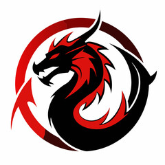 Dragon logo, esport logo, esports logo, dragon symbol, red dragon, emblem, gaming logo, team icon, devilish, team logo, dragon mascot, game logo, mascot logo, badge, devil, mascot design, fire dragon,