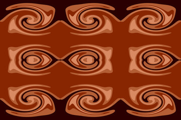 seamless pattern with spirals