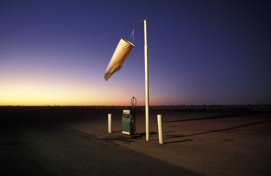Lonesome gas station in Top Springs, Northern Territory, Australia, Oceania