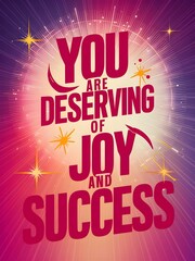 inspirational phrases on a poster
