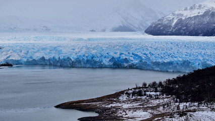 Perito Moreno Glacial At El Calafate In Santa Cruz Argentina. Stunning Glacier. Los Glaciares...