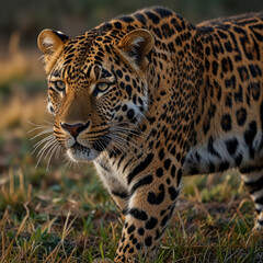 Obraz premium close up of a leopard