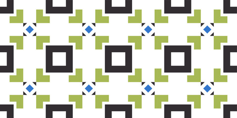 Abstract Ornament Geometric Pattern