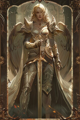 Obraz premium RPG_Character_Card