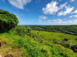 Obraz premium Kauai, Hawaii: Island of Natural Wonders Tropical Paradise