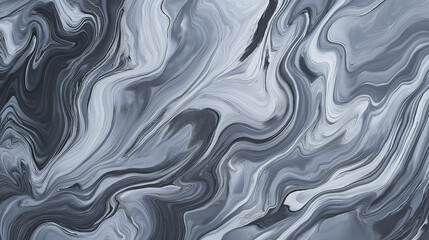 Obraz premium Monochromatic gray marbled paper background