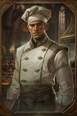 Obraz premium RPG_Character_Card