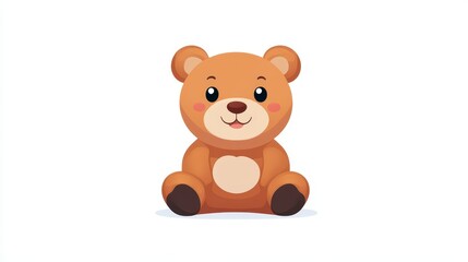 Obraz premium Cute and cuddly teddy bear design