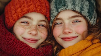 Young Woman Encouraging Her Sister, A Moment Of Support And Love
