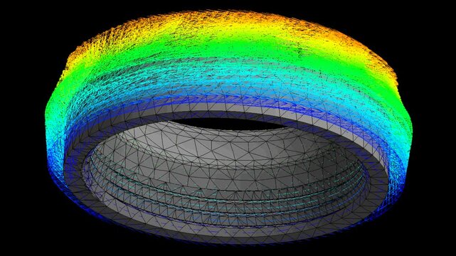 Mechanic simulation engineering - Stress and breakpoint analysis of bottle cup under force and moment conditions