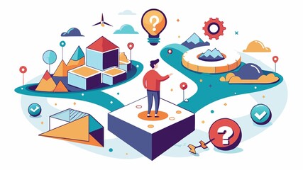 Challenging assumptions, expanding horizons. This image encourages viewers to question their perceptions and consider alternative viewpoints.