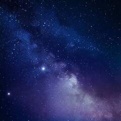 Fototapeta premium Starlit Galaxy Night Sky