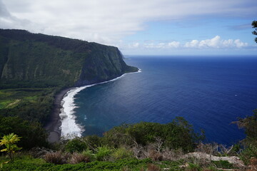 view of the coast of the sea In Hawaii