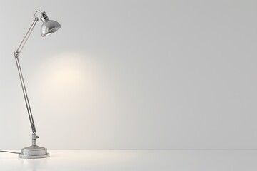 Floor lamp isolated on white background.