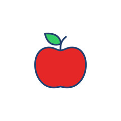 Apple icon vector. Apple vector icon. apple symbols for your web design.