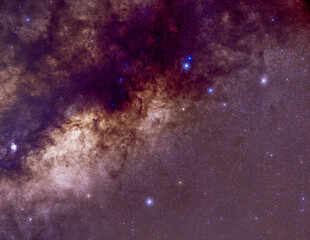 Obraz premium part of night sky