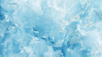 Obraz premium Frozen lake marbled paper background