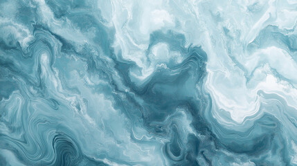 Obraz premium Frozen lake marbled paper background