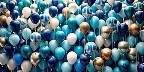 beautiful background of colorful balls