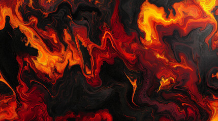 Lava flow marbled paper background