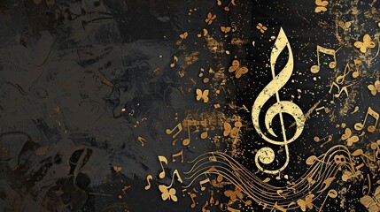 the greatest musical banner for facebook, music lifetsyle, music forever,generative ai