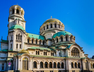 Fototapeta premium Alexander Nevsky Cathedral, Sofia, Bulgaria