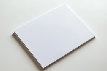 Blank A4 Paper Mockup on Isolated Background created with Generative AI