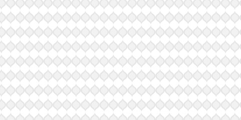 Fototapeta premium Minimal diamond vector overlapping Pattern geometric square wave line. white and gray color seamless tile stripe geometric create retro square line pattern white background.