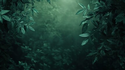 Obraz premium Enchanted Forest: A mystical forest scene with lush greenery and a soft, ethereal glow, perfect for fantasy, nature, and fairytale themes. 