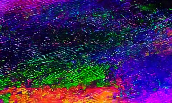 Glitch noise static television VFX . Visual video effects stripes background, tv screen noise glitch effect. Video background, transition effect for video editing, intro and logo reveals.