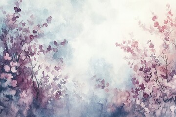 Fototapeta premium Pastel Floral Dreamscape